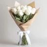 Букет 9 белых роз